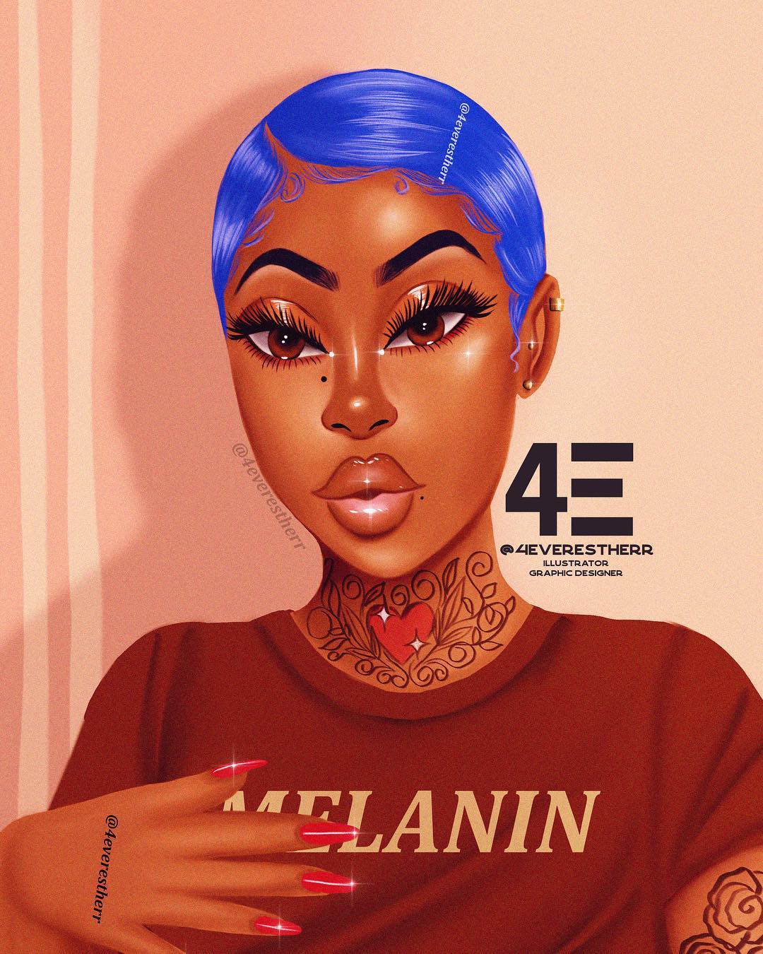 Black Art- 12 Black Digital Artists to Follow on Instagram in 2021 (part 1)