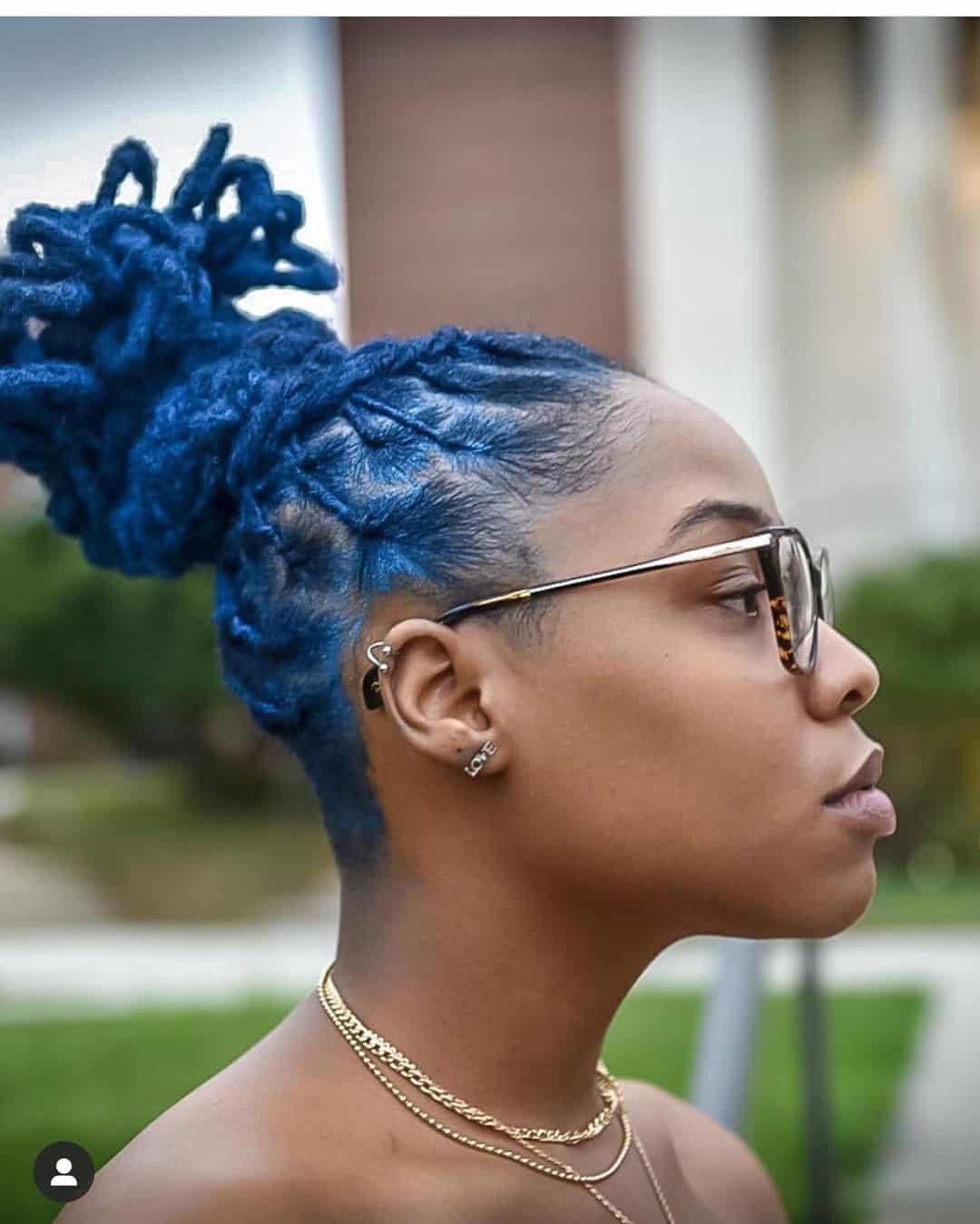 Locs blackbeautybombshells 20 Dyed Hair Ideas for Natural Hair Using Only Temporary Hair Dye- Hair