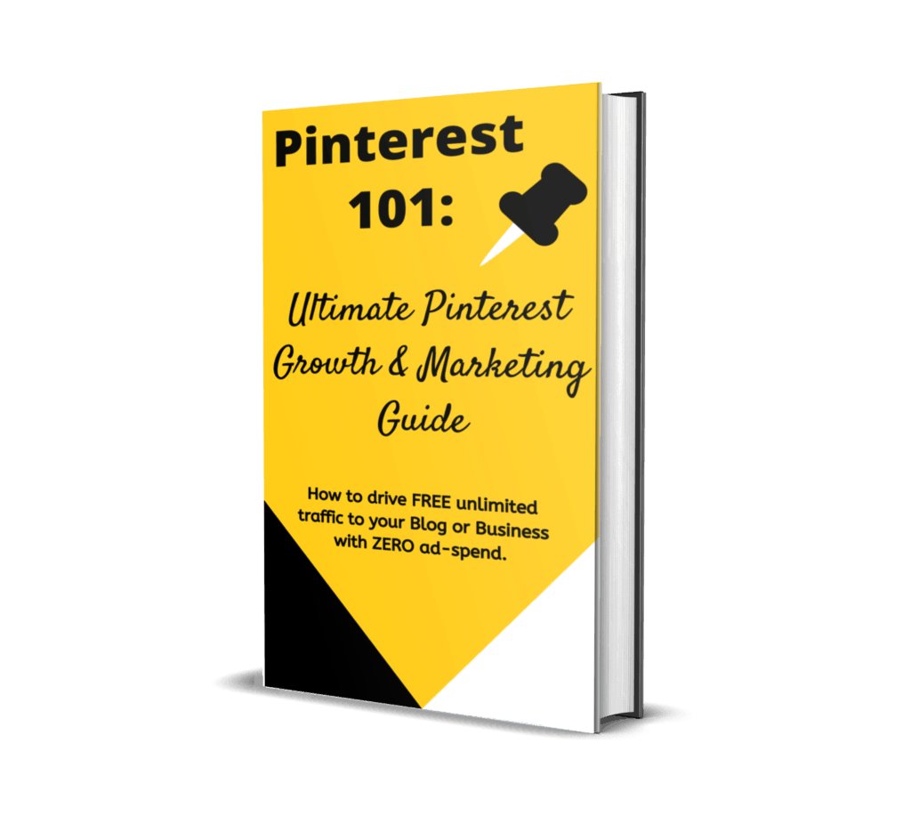 An ebook featuring latest top Pinterest Marketing Stategies for 2020 detailing all the guidelines and hacks of how to drive free unlimited traffic to your blog or business using Pinterest.