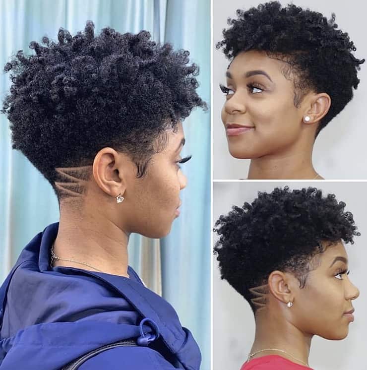 40 Tapered Haircuts on Natural Hair for Women | Black Beauty Bombshells