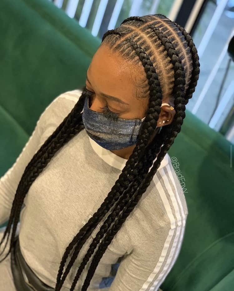 40 Pop Smoke Braids Hairstyles | Black Beauty Bombshells