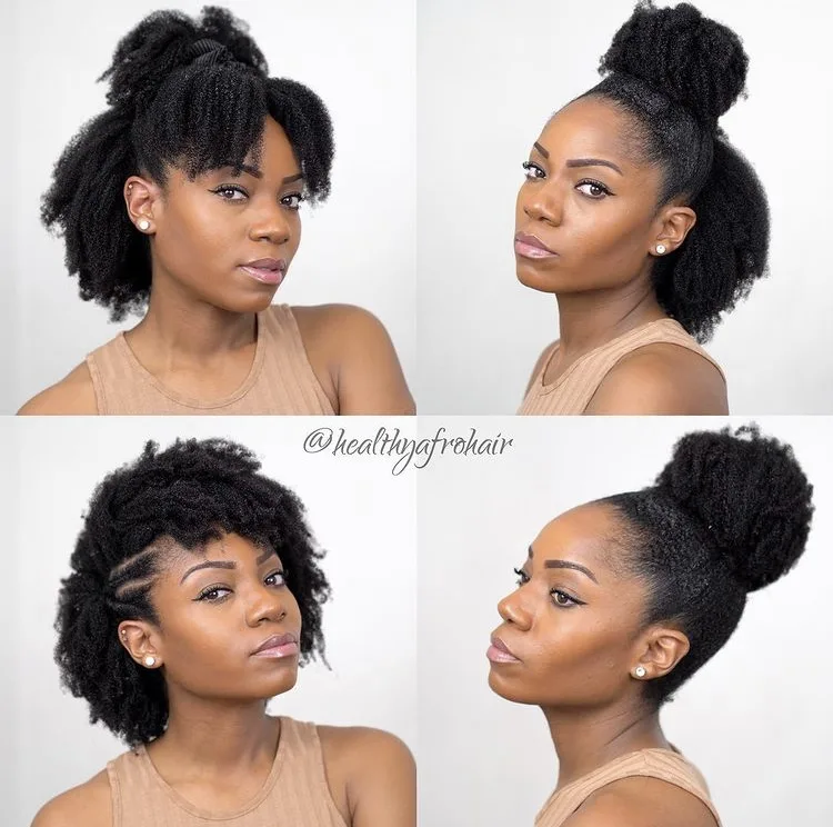 40 Actual 4C Natural Hair Hairstyles - Black Beauty Bombshells