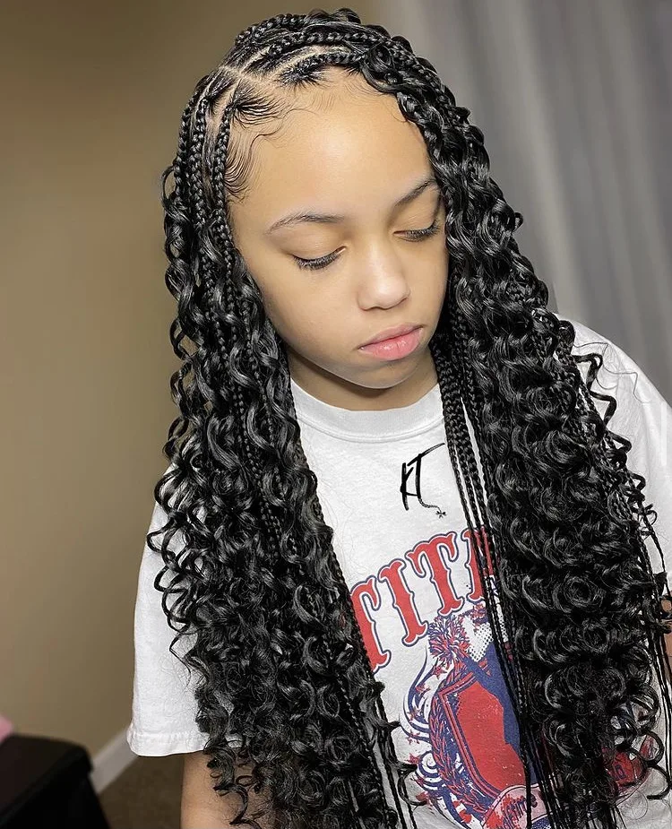 Box Braids With Curls Coming Out Hot Deals Pinnaxis