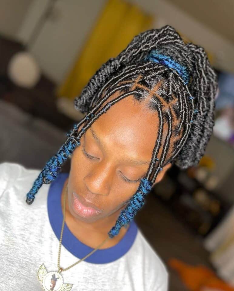 How to loc knots & 30 loc knots hairstyles on soft locs