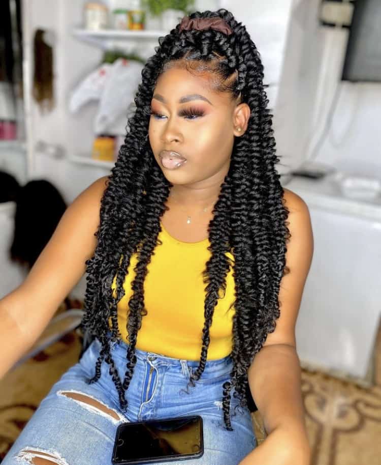 medium passion braids