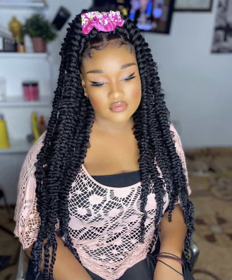 Medium passion braids