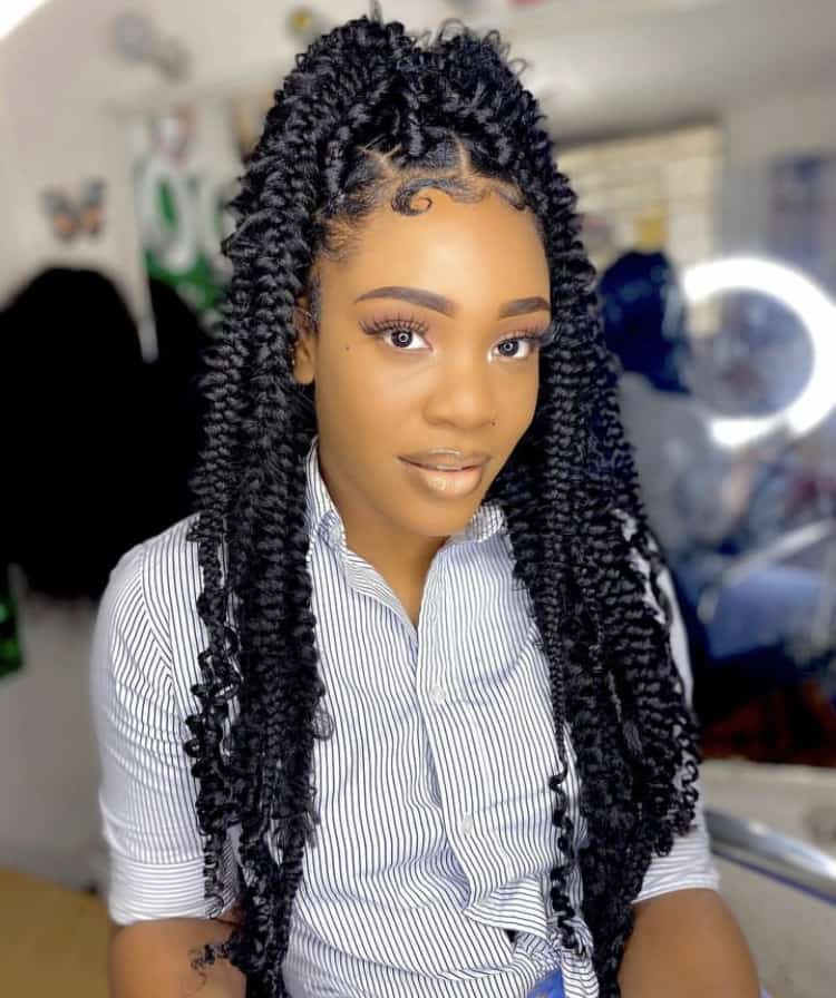 medium passion braids
