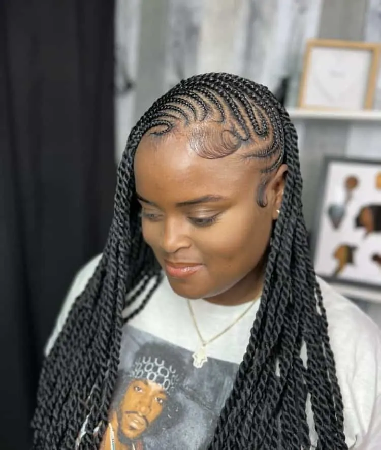 40 Lemonade Fulani Braids & Twists Hairstyles Trending Right Now