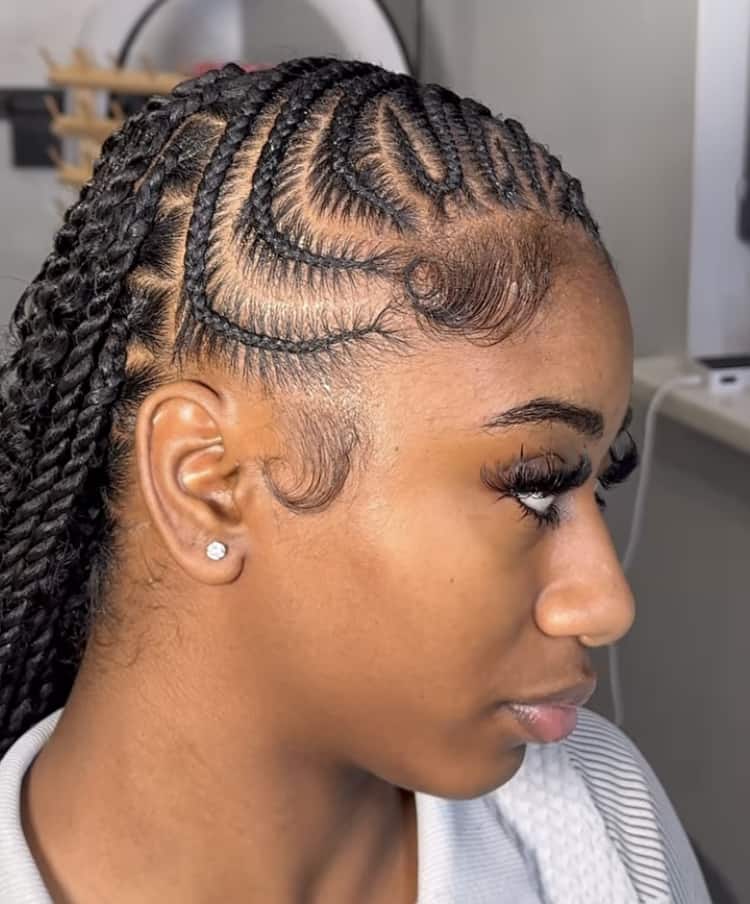 Freestyle lemonade Fulani twists