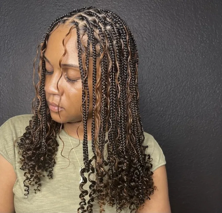 50 Boho Bob Knotless Braids Hairstyles Perfect For Fall