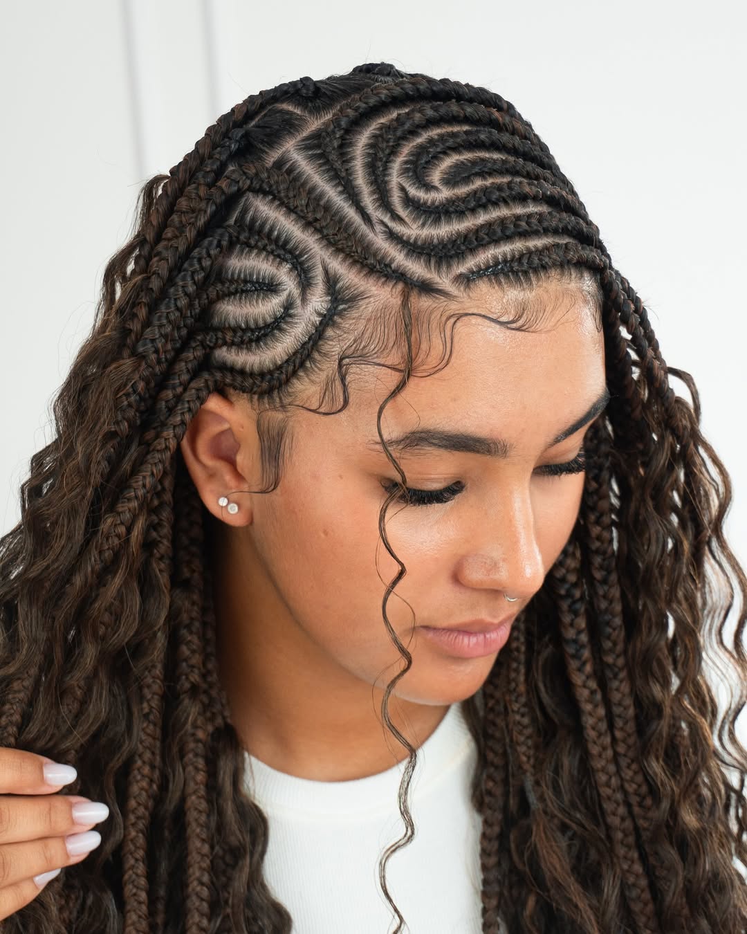 Boho freestyle lemonade braids 