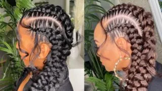 40 butterfly stitch braids hairstyles that are trending right now