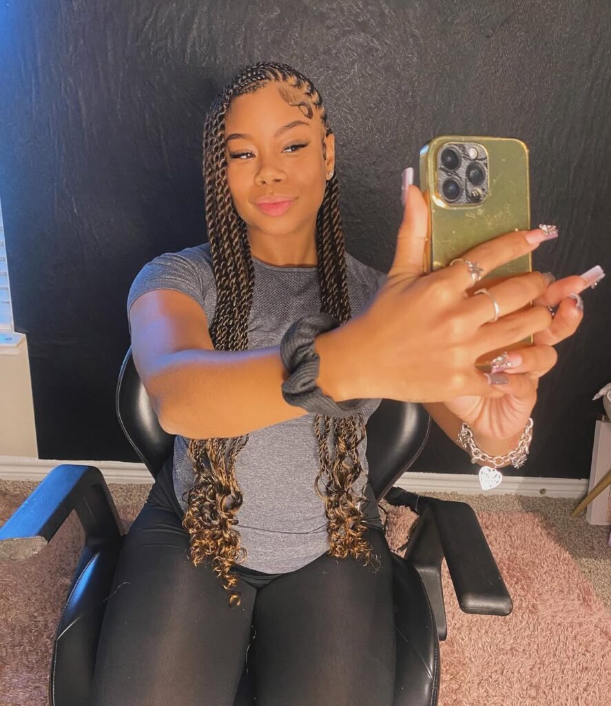 ombre lemonade Fulani twists