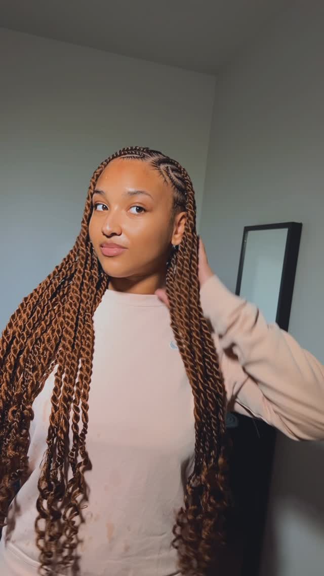 Freestyle brown lemonade Fulani twists