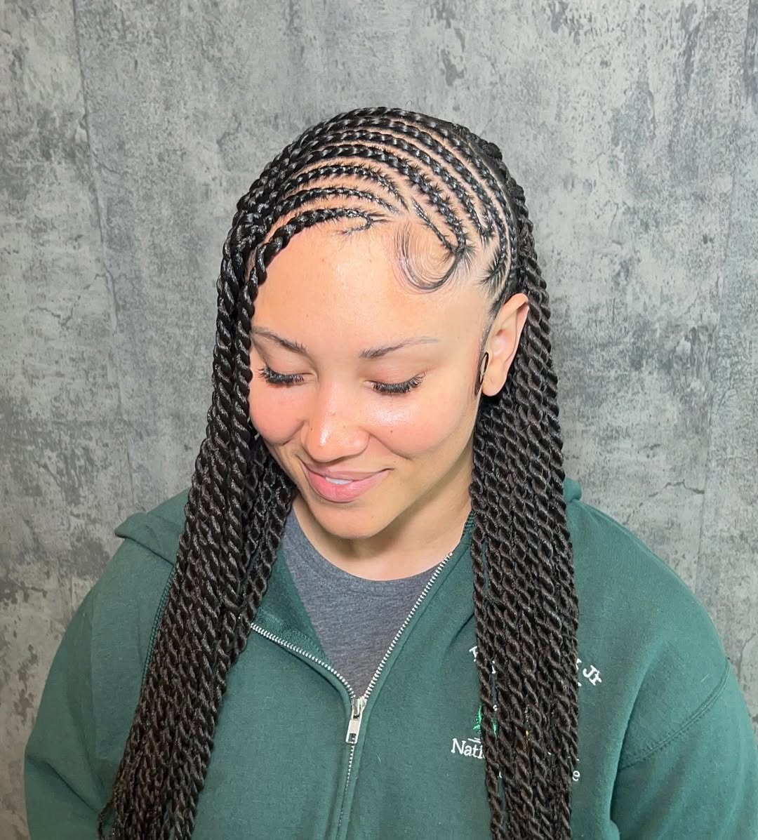 medium lemonade Fulani twists