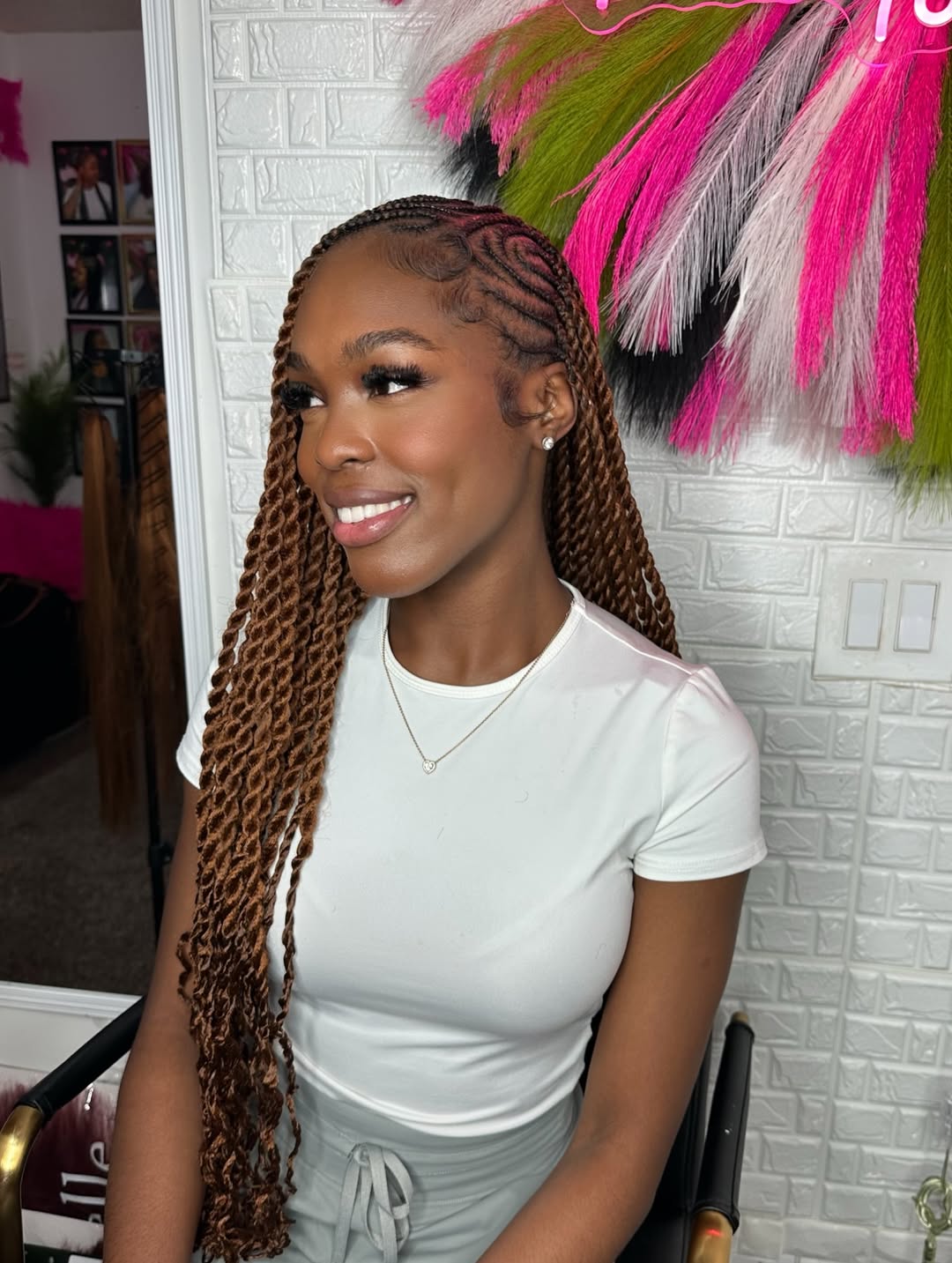 color 30 brown lemonade Fulani twists