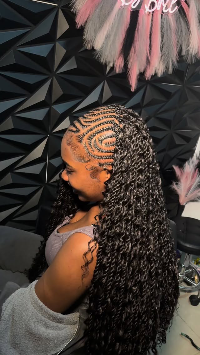 Freestyle boho lemonade Fulani twists