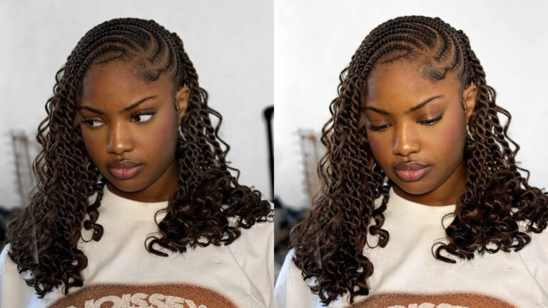 boho bob lemonade fulani twists