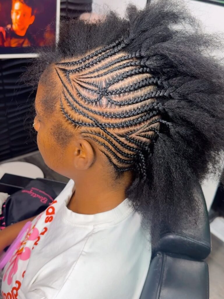 Cassie braids tutorial