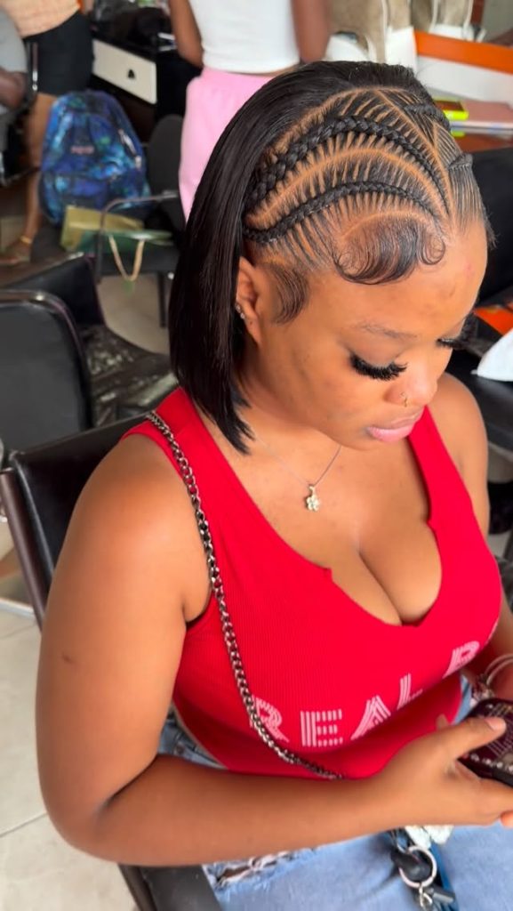 bob jayda wayda braids with quick weave 